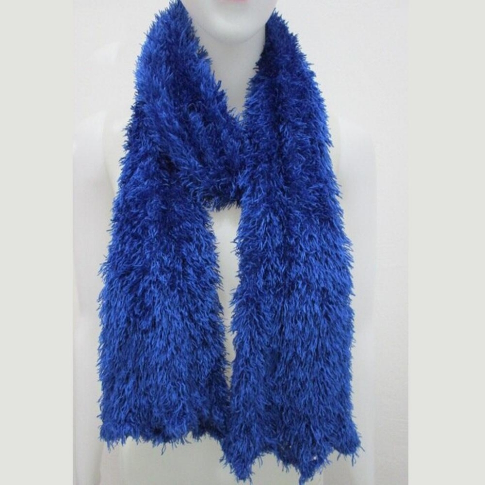 Bright Blue Super Soft Amazing Scarf